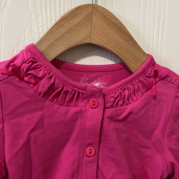 Deux par Deux Lightweight Hot Pink Cardigan - Picture 2 of 7